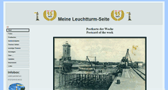 Desktop Screenshot of leuchtturm-welt.net