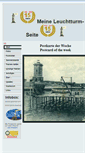 Mobile Screenshot of leuchtturm-welt.net